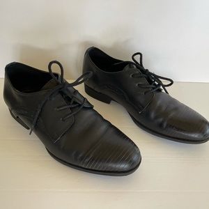 Kenneth Cole New York Black Oxford Dress Shoes